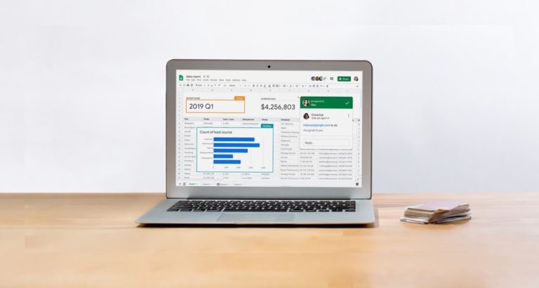 Utiliser le tableur Google Feuilles