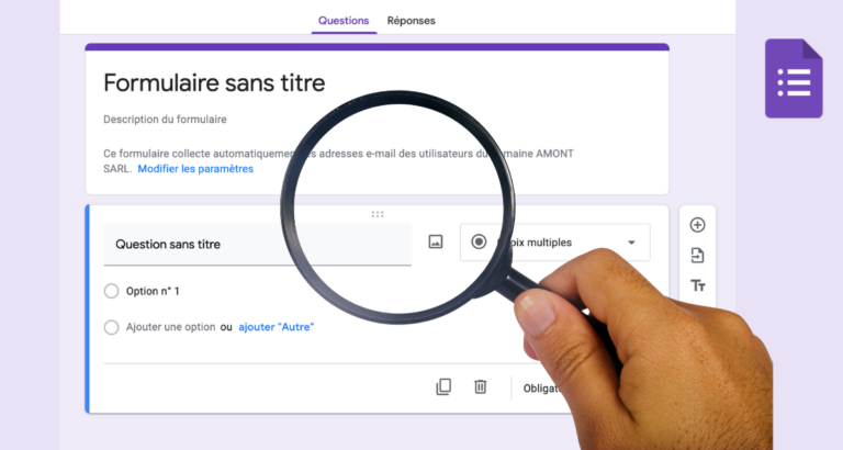 Créer des enquêtes ou des formulaires avec Google Forms